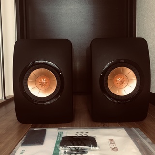 超希少限定品！・音良し！モニタースピーカーペア　KEF LS50...