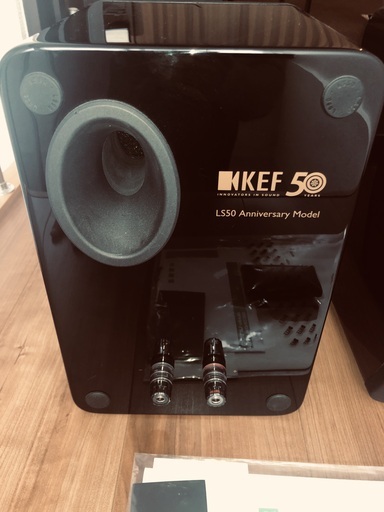 超希少限定品！・音良し！モニタースピーカーペア　KEF LS50（50th Anniversary Model）