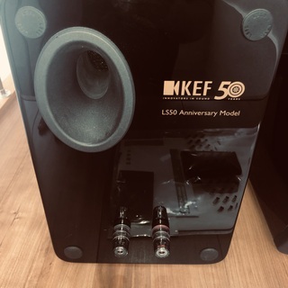超希少限定品！・音良し！モニタースピーカーペア　KEF LS50（50th Anniversary Model）の画像