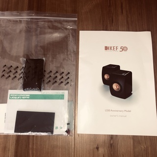 超希少限定品！・音良し！モニタースピーカーペア　KEF LS50（50th Anniversary Model）の画像