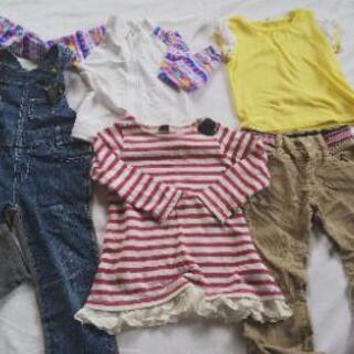 95サイズ 中古品女の子服の画像