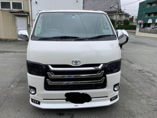 ハイエース4型200系スモークカバー