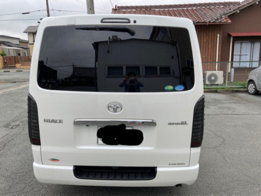 ハイエース4型200系スモークカバー
