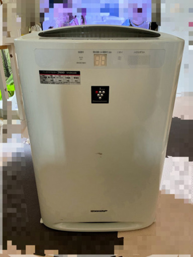 決まりました★SHARP ﾌﾟﾗｽﾞﾏｸﾗｽﾀｰ 空気清浄機＆加湿器　2011年製