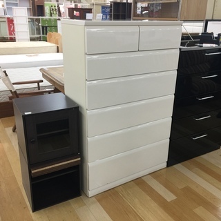 ニトリ 6段チェスト ホワイト 【トレファク岸和田店】