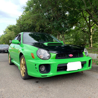 スバル　GDA インプレッサWRX NB Kawasakiライム...
