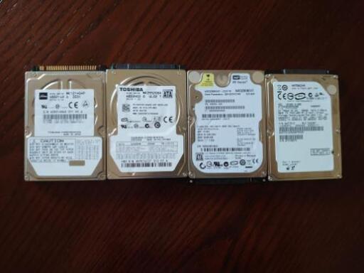 値下げ‼️2.5インチHDD4個