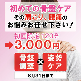 腰痛、肩こり、首が痛い。あなたのその原因の解消を支援します