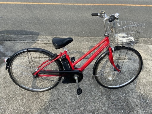 整備済新基準良品YAMAHA PAS 6.0AH 電動アシスト自転車　w26