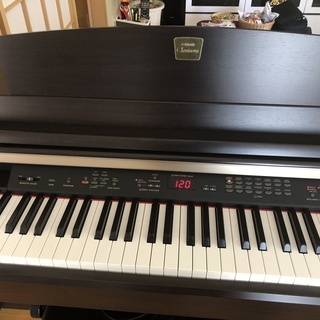 ヤマハ　アップライトピアノ　クラビノーバ　CLP230　08年製　美品の画像