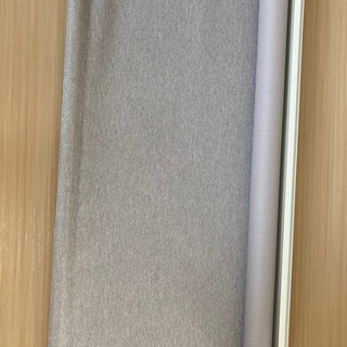 【大幅値下げ】新品ロールスクリーン　巾124cm×丈80cm 色:グレーの画像