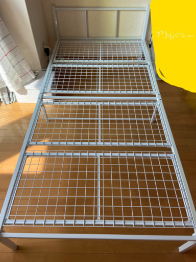 ニトリ製品) シングルパイプベッド_ほぼ新製品❗️