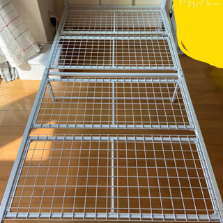 ニトリ製品) シングルパイプベッド_ほぼ新製品❗️
