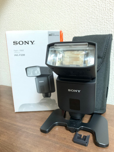 【美品】sony純正ストロボ HVL-F32M