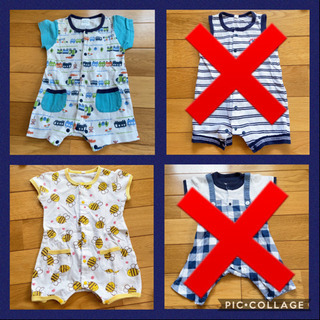 男の子夏用ロンパース 70 半袖ロンパース 70 セット売り70