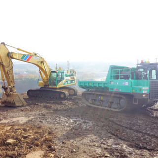 急募❗️ 北海道豊富地方　バックホー、キャリア運転オペ、散水車オペ、手元スタッフの画像
