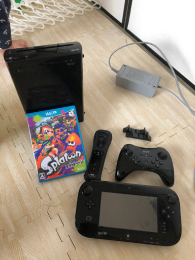 初代スプラトゥーン！wiiU本体セットで5000円