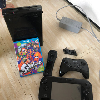 初代スプラトゥーン！wiiU本体セットで5000円