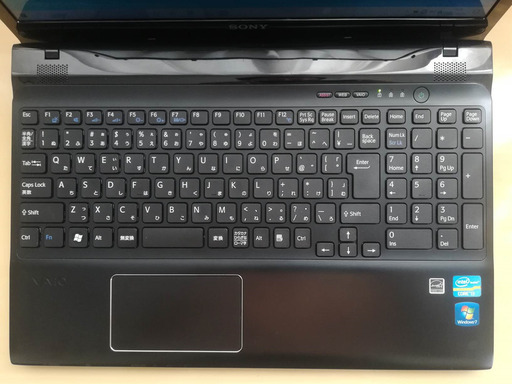 ノートパソコン SONY VAIO SVE15114FJB CPU:core i3 メモリ:4GB HDD:320GB OS:Wind