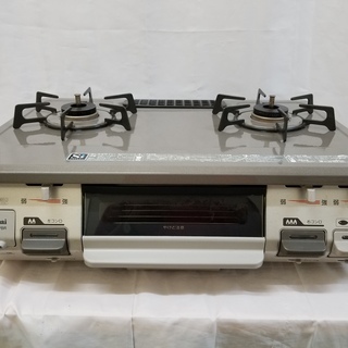 .【恵庭発】リンナイ　ガスコンロ　ガステーブル RT64JH-R...