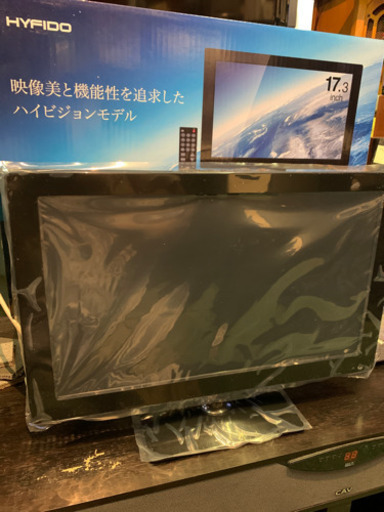 HIFIDO 17.3インチ　デジタルハイビジョンLED液晶テレビ　ほぼ未使用