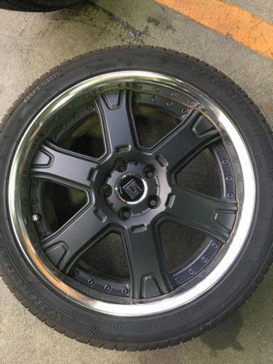 work ls606  19インチ タイヤホイールセット美品　本日限定値下げしました