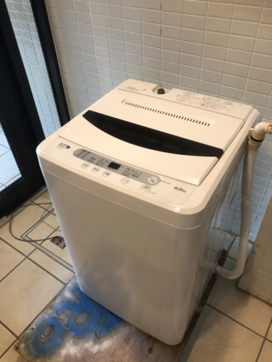 2017年製　ヤマダ電機　ハーブリラックス　6kg洗い　YWM-T60A1