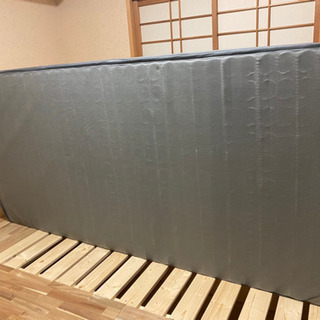  マットレス ボンネルコイル シングル  美品の画像