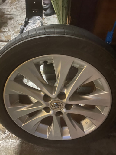 アルファード20系純正18インチホイールタイヤ付