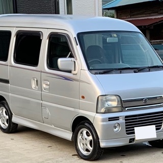 🌏エブリィワゴン🌏ターボ、4WD、ハイルーフ🌏綺麗な車🌏車検あり🌏