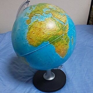 精密地球儀  直径25cm 高さ38cm