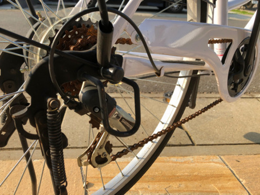 ギア付き自転車　26インチ