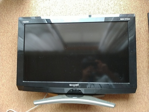 SHARP　26インチ液晶カラーテレビ