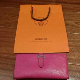 HERMES エルメス ベアン 三つ折り長財布 35万円位した ...