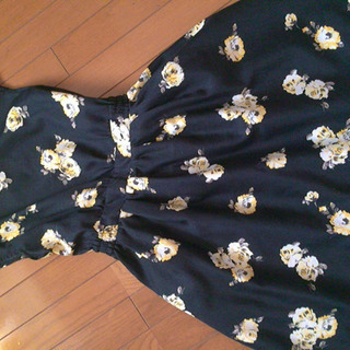 【earth】ネイビー ワンピース【お上品】