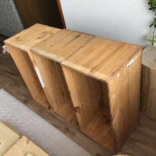 りんご箱の画像