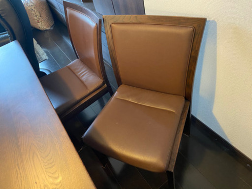 カリモク  ダイニングテーブル チェア ４脚 セット オーク材