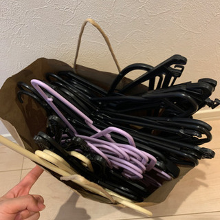 プラスチックハンガーの画像