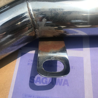 (引渡し者決定)SPY マフラー　中古購入のモンキーZ50Jについてたものの画像