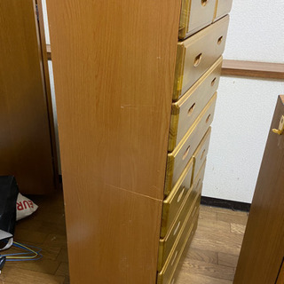 中古タンス、引越しのため差し上げます【交渉中】の画像