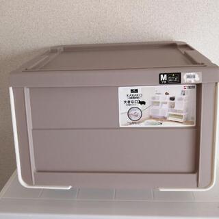 （取引中）収納ボックス ２個　美品の画像