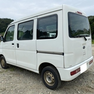 軽バン専門店 サンバーバン 車検令和3年4月迄 H.27(2015)年 ２９.９万円 諸経費込２９９，０００円の画像