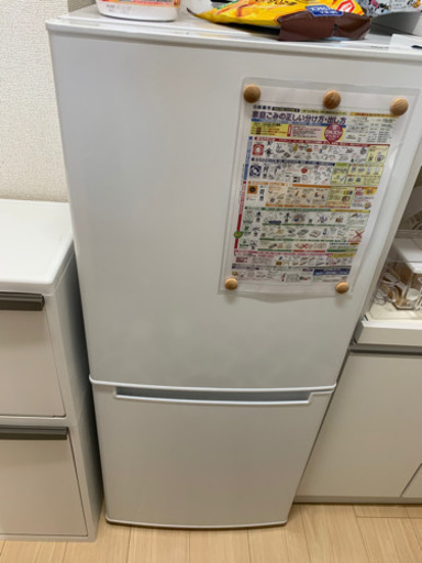 106リットル 2ドア冷蔵庫