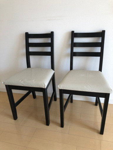IKEA ダイニングチェア2脚セット