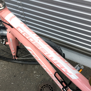 美車!!MERIDA/メリダ CROSSWAY/クロスウェイ 50 TFS 50 クロスバイク ピンク 3×7 21段変速