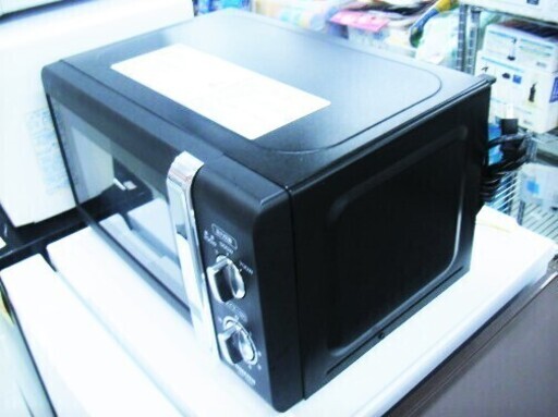 ヤマゼン 電子レンジ 700W NW-205 幅44×奥行34×高さ25.8㎝ ブラック 苫小牧西店