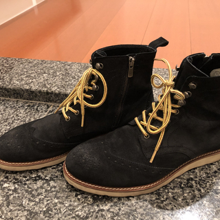 Nano universe men'sサイドジップブーツ