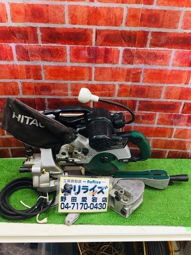 日立 C7RSH スライドマルノコ【リライズ野田愛宕店】【店頭取引限定】【ジャンク品】管理番号：2400010106224