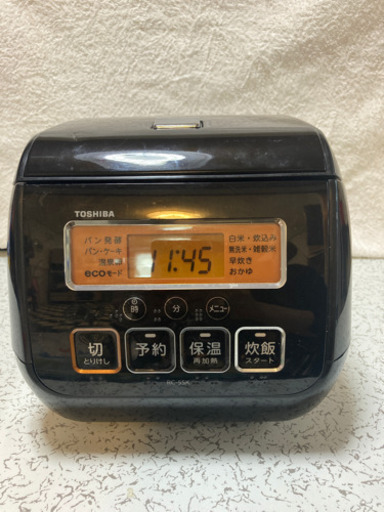 TOSHIBAジャー炊飯器　3合炊き