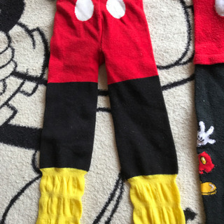 ディズニータイツとレギンス❣️ミッキー柄75と80〜90の画像